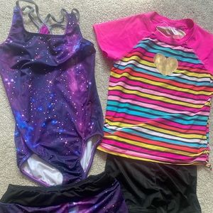 Swimsuit lot girls 14/16 most only worn 1x on vacation all are from Target